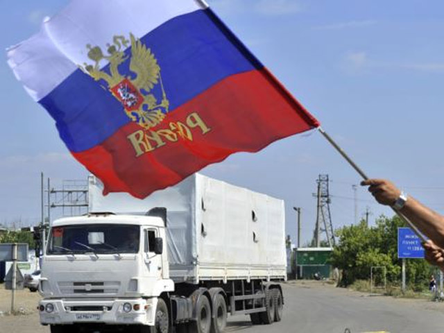 Росія відправила в Україну вже дев’ятий конвой з «гуманітаркою»