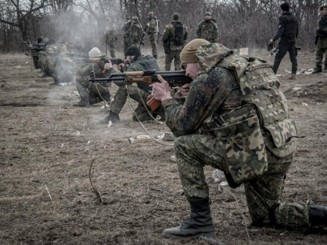 Бійці «Азова» відбили атаку в Широкиному