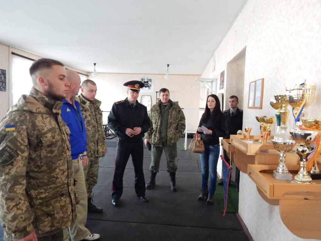 Вихованці Кременчуцької виховної колонії УДПтС України в Полтавській області зустрілися із учасниками бойових дій зони АТО