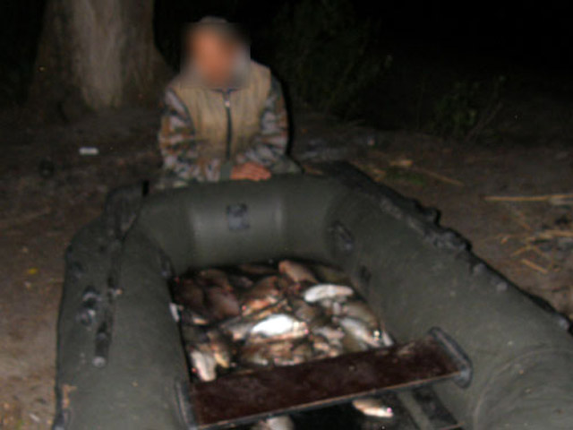 44-річний браконьєр незаконно виловив 27 кілограм риби