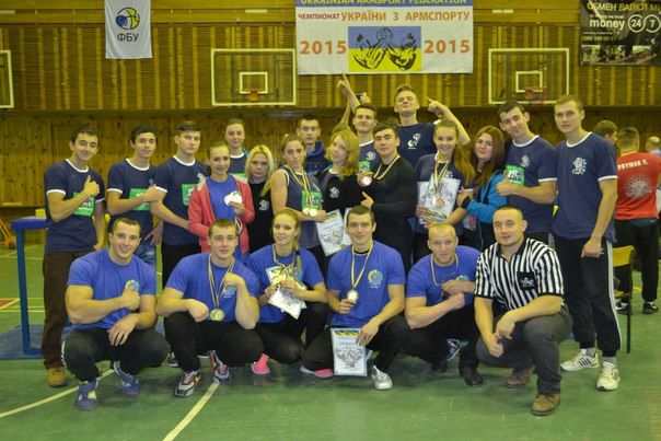 Студенти Полтавщини стали лідерами чемпіонату України з армспорту