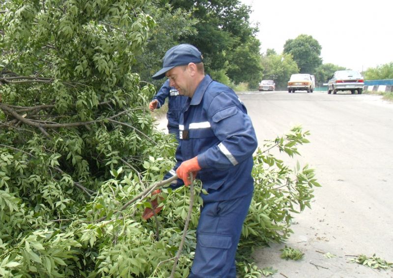 Новосанжарський район: рятувальники ліквідували наслідки негоди