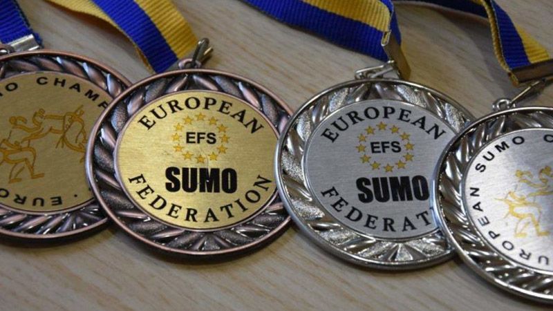 На Чемпіонаті Європи із сумо пирятинці вибороли 5 призових медалей