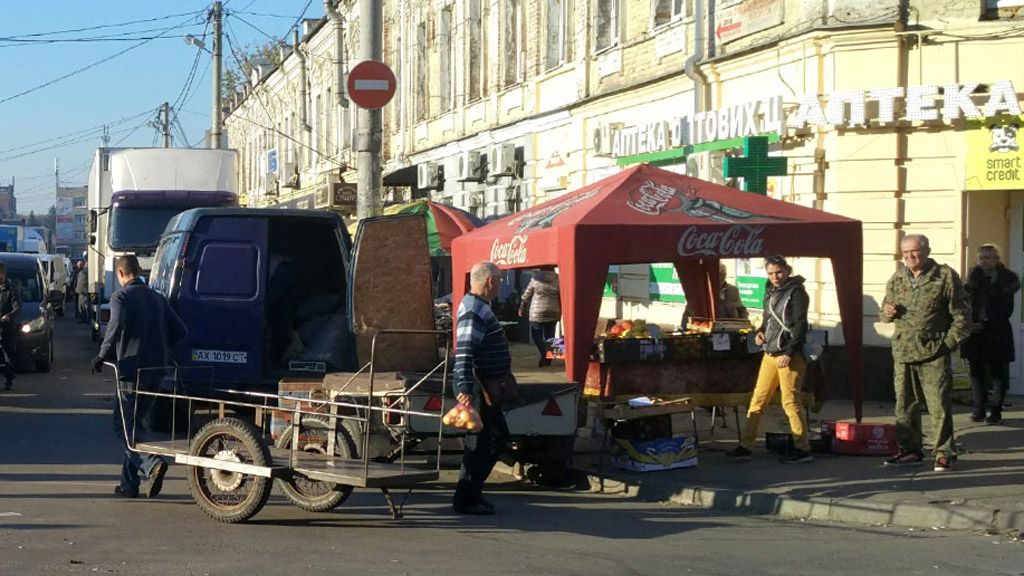 На Полтавському ринку знову побилися азербайджанці та роми