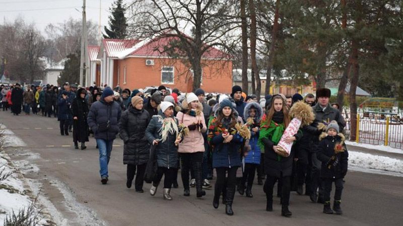 Новосанжарці вшанували пам’ять людей, які стали жертвами Голодомору