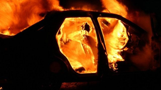 У Лубнах згорів автомобіль