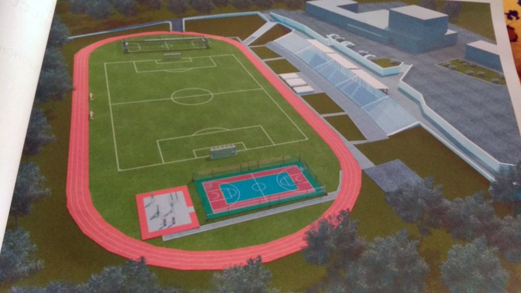 Стадіон «Діброва» реконструюють за 24 мільйони