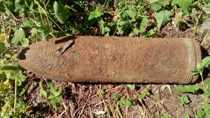 У Кременчуцькому районі знайшли артелерійський снаряд