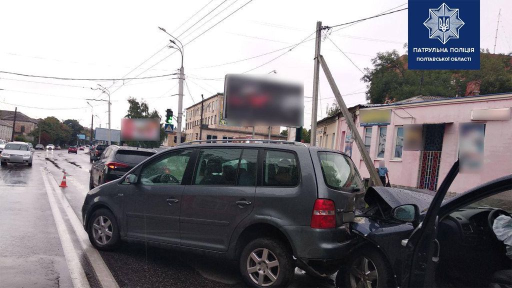 П’яний полтавець розбив чотири автомобілі