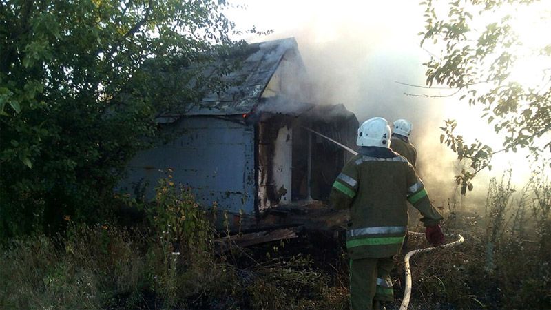 Рятувальники ліквідували пожежу на території дачного кооперативу під Полтавою