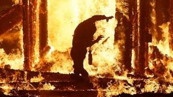 У Гадяцькому районі чоловік спалив себе