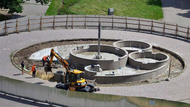 Поліція підозрює розкрадання коштів на ремонті Полтавського фонтана за мільйон доларів