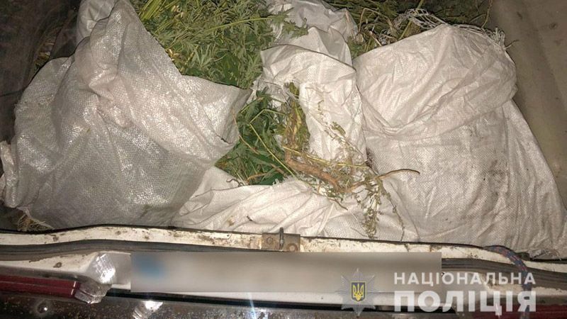 На Семенівщині поліцейські затримали автомобіль, забитий «травою»
