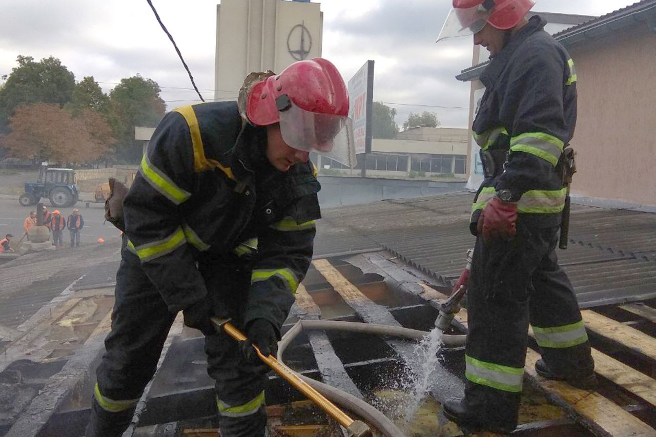 У Миргороді горів магазин