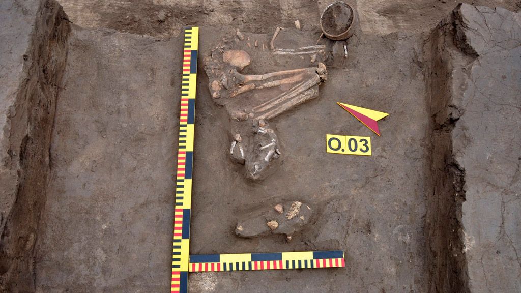 Біля райцентру виявлені поховання скіфської доби
