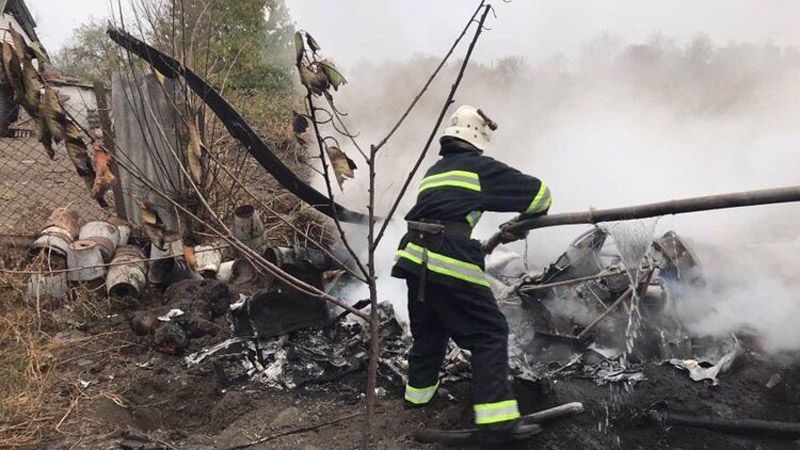 Гелікоптер, який упав у Оржицькому районі, летів із Києва у Нижні Млини