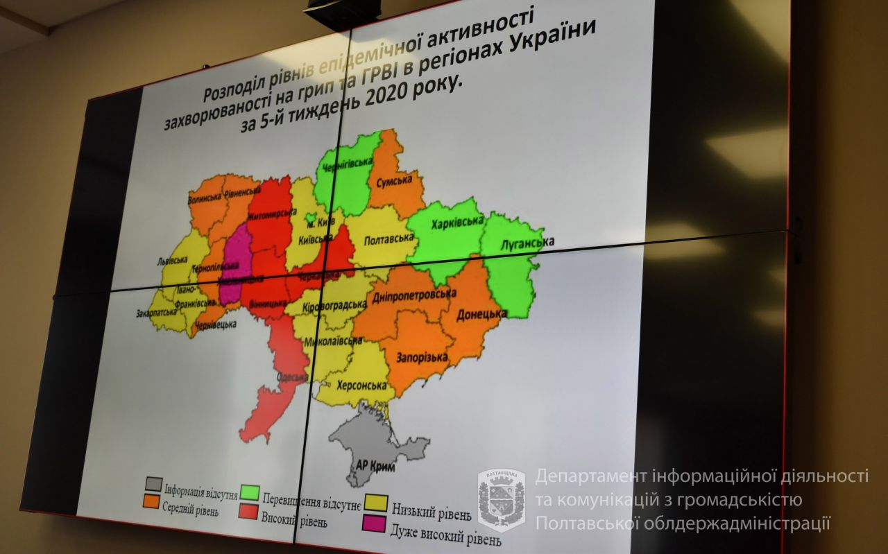 В Україні за тиждень на ГРВІ заворіло четверть мільйона людей
