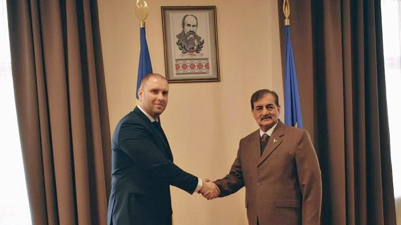 Олег Синєгубов зустрівся з Послом Пакистану