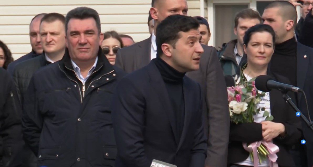 Президент України Володимир Зеленський прибув до Нових Санжар