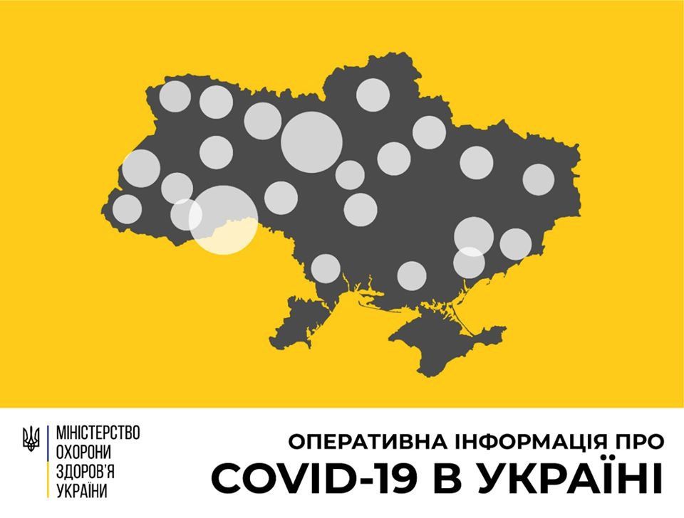 549 випадків захворювання на коронавірус - на Полтавщині лише 1 із них