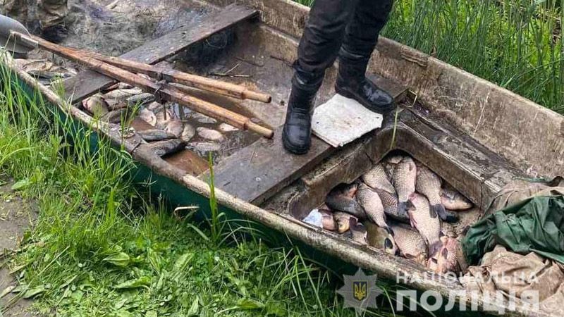 У Кобеляцькому районі упіймали браконьєрів із майже 100 кілограмами риби