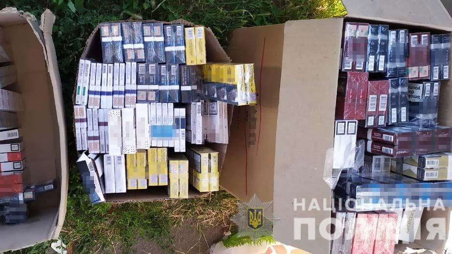 У Царичанському районі поліцейські вилучили майже 3000 пачок цигарок