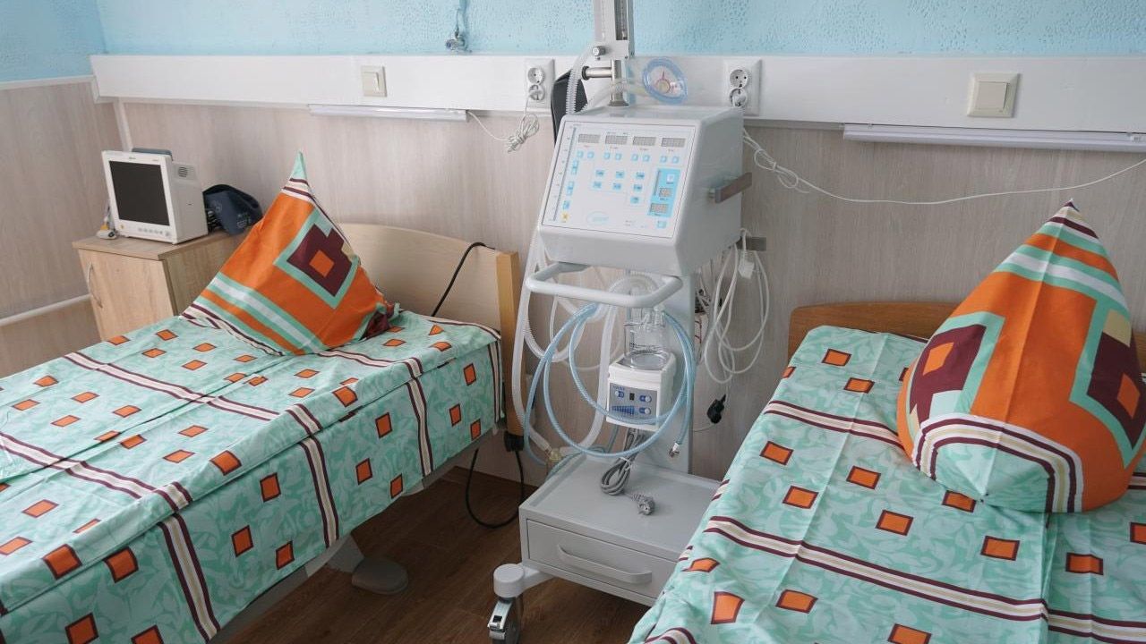 Лікарні на Полтавщині забезпечені 371 апаратом ШВЛ