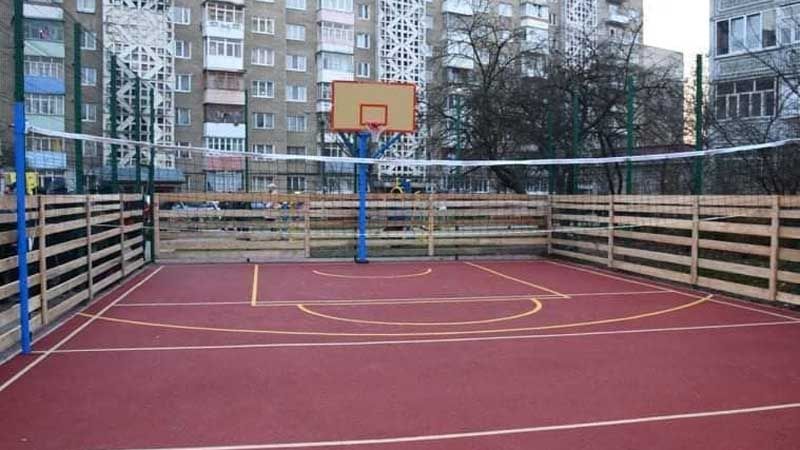 У Санжарах та Руденківці з’являться майданчик для гри у волейбол, баскетбол і теніс