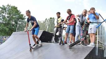 У Полтаві відкрили перший скейт-парк