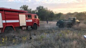 Лише за один день у Полтавській області рятувальники ліквідували 30 пожеж на відкритій території