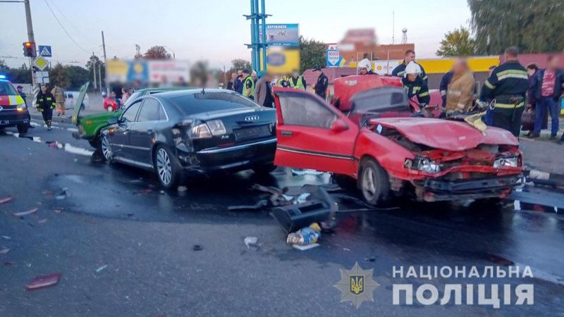 Поліція Полтавщини відкрила кримінальне провадження за фактом вчорашнього масового ДТП