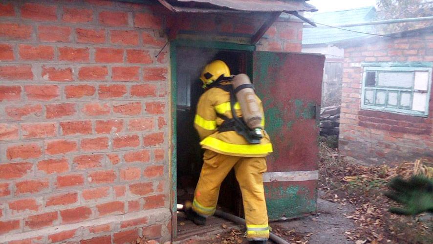 У Гадячі під час гасіння пожежі в будинку вогнеборці виявило тіло господаря