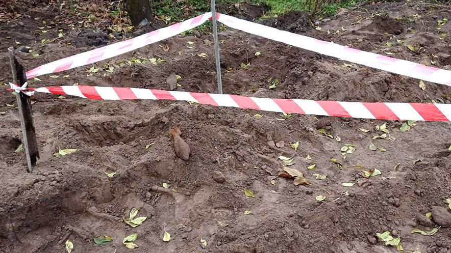 У Кременчуцькому районі у полі знайшли мінометну міну