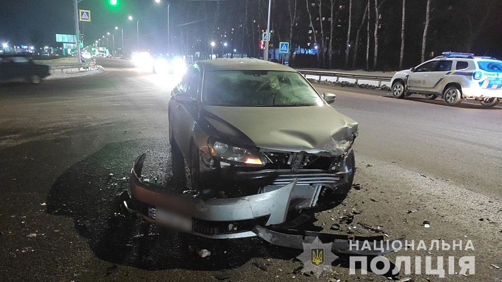 У Полтаві в ДТП травмувався чоловік