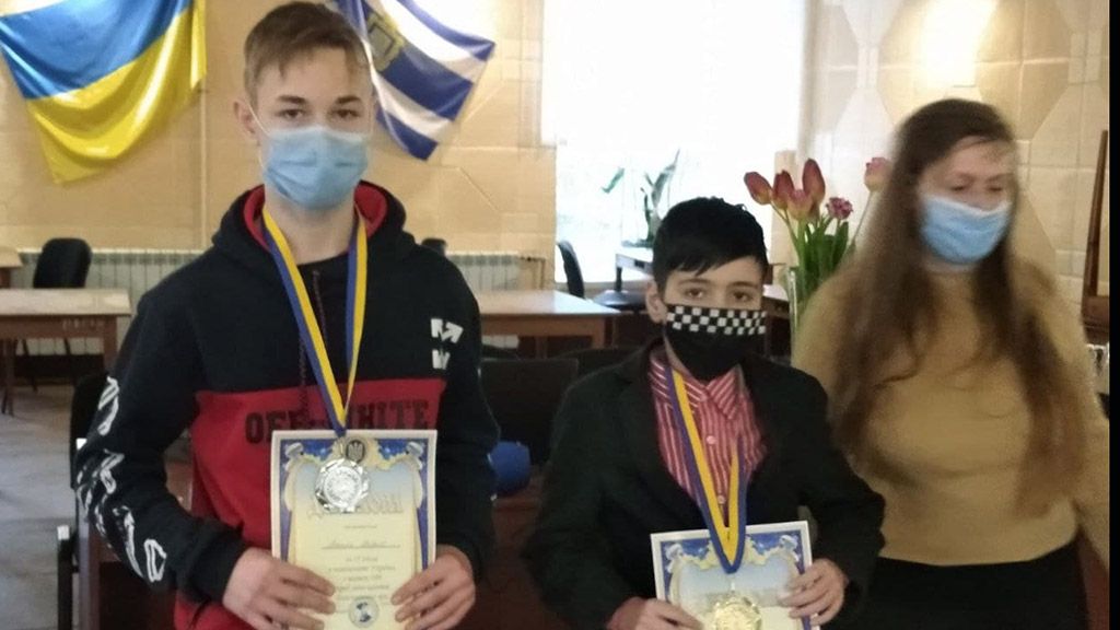 12-річний шашкіст із Полтави потрапив до трійки кращих спортсменів країни