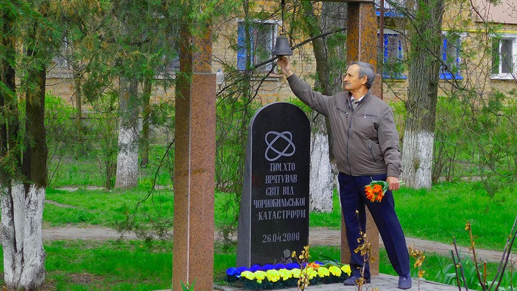 У Кобеляках вшанували ліквідаторів аварії на Чорнобильській атомній електростанції