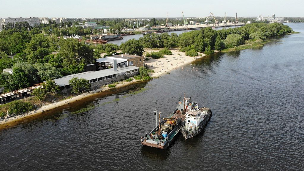 На місці будівництва нового мосту у Кременчуці завершуються геологічні дослідження