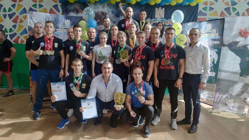 Збірна команда Полтавщини зайняла перше місце на Чемпіонаті України з гирьового спорту