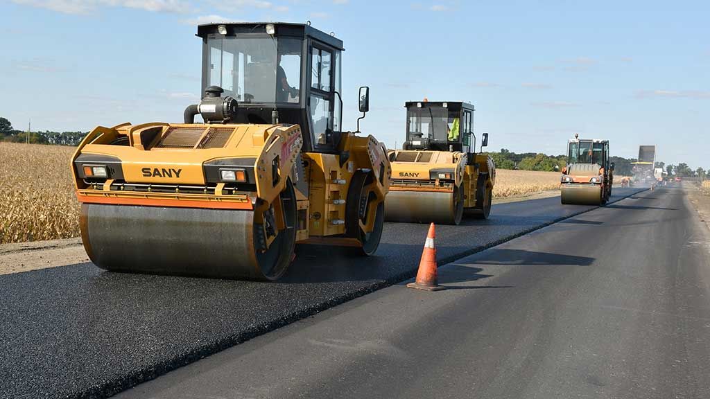 Триває ремонт дороги із Полтави на Котельву