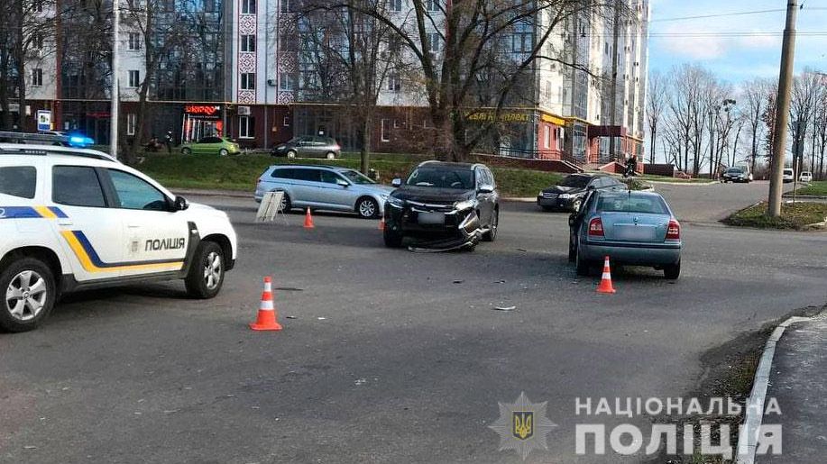 У Полтаві внаслідок ДТП травмовано неповнолітнього