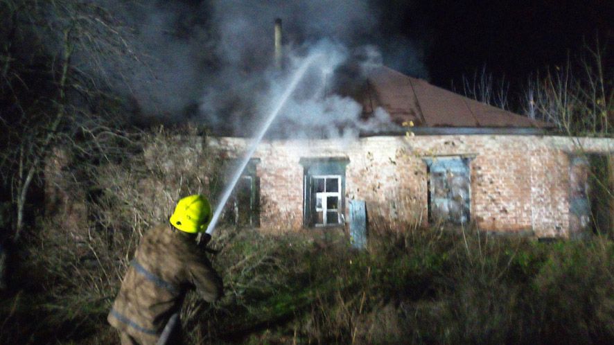 У Кременчуці горів будинок