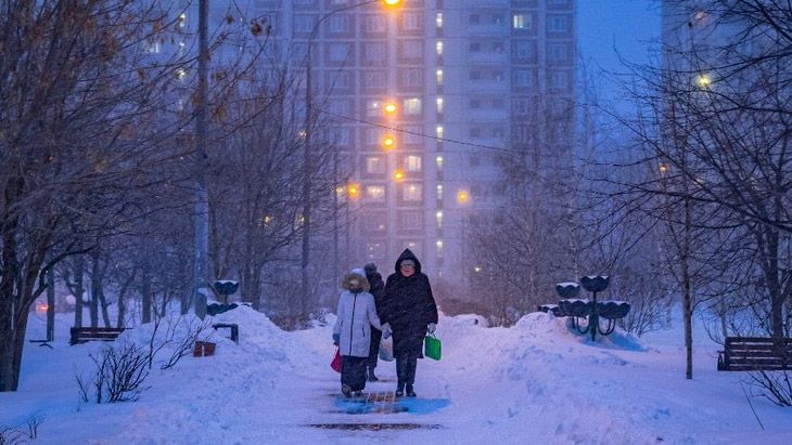 Зима в Україні