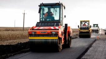 Триває ремонт дороги Диканька – Решетилівка