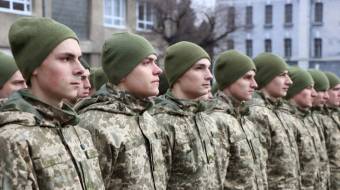 На строкову військову службу призвали 520 юнаків