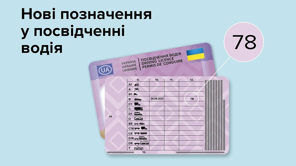 У посвідченні водія відтепер зазначатимуть чи навчався водій на автоматичній коробці передач