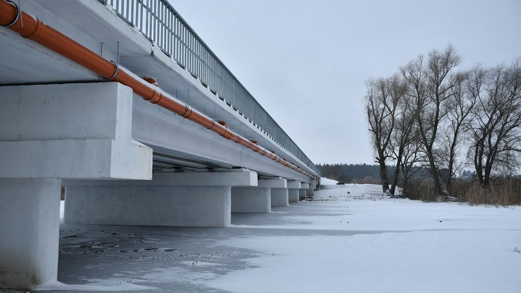 У селі Черкасівка Новоселівської громади відновили міст через річку Коломак