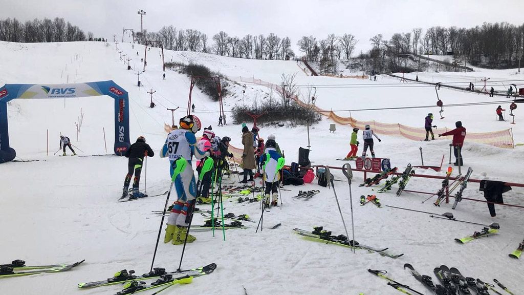 На Полтавщині провели Чемпіонат з гірськолижного спорту