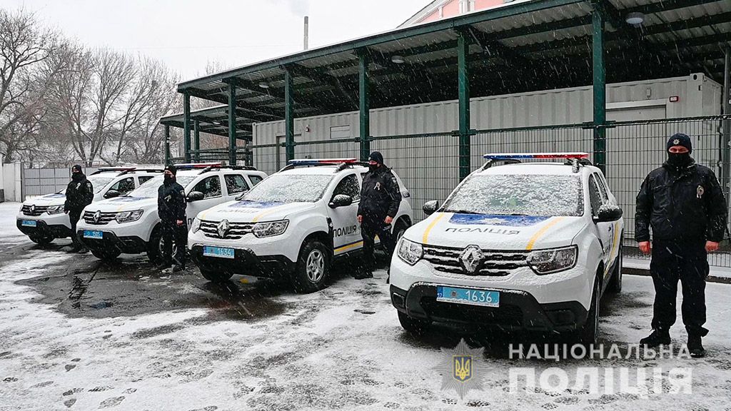 Поліцейським Полтавщини вручили ще 4 нових автомобілі