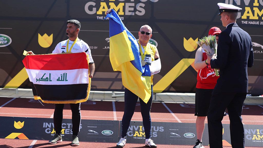 Українці здобули повний комплект нагород у перший змагальний день на Invictus Games у Гаазі