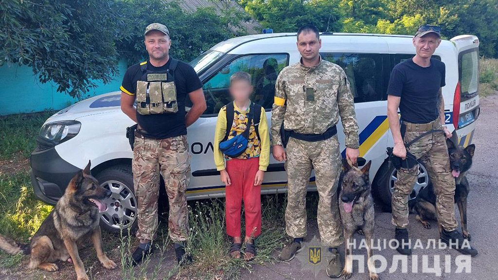 На Семенівщині поліцейські з військовими знайшли 11-річнго хлочика, який втік з дому